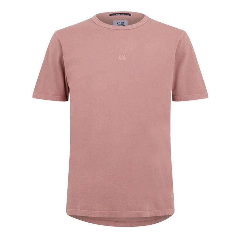 CP Company Cp Logo T-Shirt Sn34 - Brown
